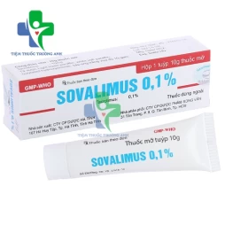 Sovalimus 0.1% - Thuốc điều trị chàm thể tạng hiệu quả 