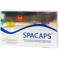 Viên Uống Hỗ Trợ Tăng Tiết Dịch Nhờn Âm Đạo Spacaps 30 Viên