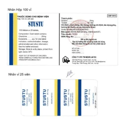 Stustu 25mg - Thuốc trị rối loạn tiền đình hiệu quả