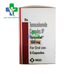 Thuốc điều trị ung thư não Temodal 100mg của MSD