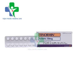 Tenormin 50mg AstraZeneca - Thuốc điều trị tăng huyết áp