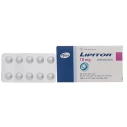 Thuốc mỡ máu của Mỹ Lipitor 10mg