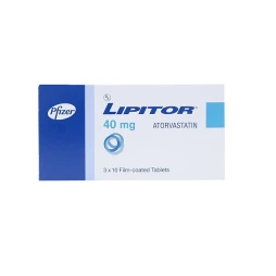 Thuốc mỡ máu của Mỹ Lipitor 40mg