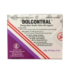 Thuốc tiêm Dolcontral 50mg/ml giảm đau thần kinh hiệu quả 