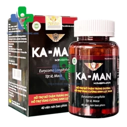 Thực Phẩm Chức Năng Tăng Cường Sinh Lý Nam Ka-Man Kingphar 40 Viên