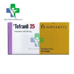 Tofranil 25mg Novartis - Thuốc điều trị trầm cảm hiệu quả  