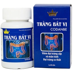 Viên Uống Hỗ Trợ Điều Trị Viêm Đại Tràng Tràng Bát Vị Codanbe Kingphar 60 Viên