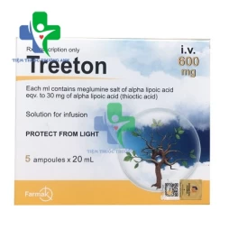 Treeton - Thuốc điều trị viêm đa dây thần kinh gây rối loạn cảm giác