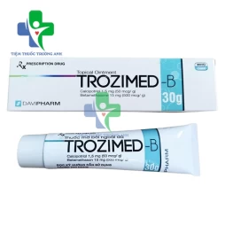 Trozimed-B 30g Davipharm - Điều trị vảy nến ở người lớn