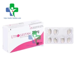 Utrogestan 200mg Besins - Thuốc trị rối loạn kinh nguyệt, dọa sảy thai