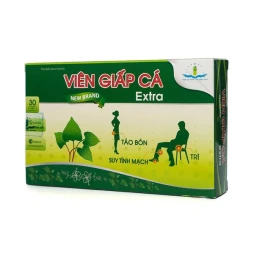 Viên Giấp Cá Phòng Ngừa Bệnh Trĩ, Táo Bón 30 Viên