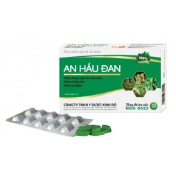 Viên Ngậm Thảo Dược Giảm Ho An Hầu Đan Nanofrance 20 Viên