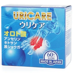 Viên Uống Giảm Đau Do Gout Uricare Jpanwell 60 Viên