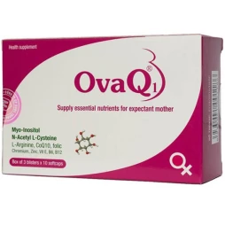 Viên Uống Hỗ Trợ Tăng Khả Năng Mang Thai Ovaq1 Mediplantex 30 Viên