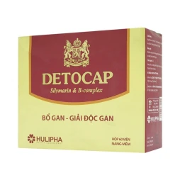 Viên Uống Tăng Cường Chức Năng Gan Detocap Hulipha 60 Viên
