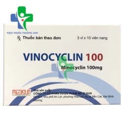 Vinocyclin 100 - Thuốc điều trị bệnh nhiễm trùng