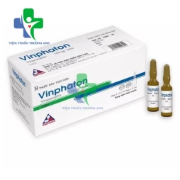Vinphaton 10mg/2ml - Thuốc điều trị rối loạn tuần hoàn máu não hiệu quả
