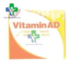 Vitamin AD 4000IU/400IU Hataphar - Trị thiếu Vitamin A, Vitamin D