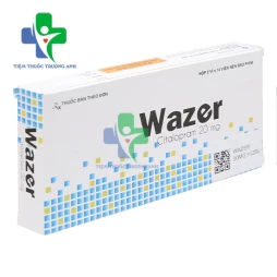 Wazer 20mg Davipharm - Thuốc điều trị rối loạn lo âu