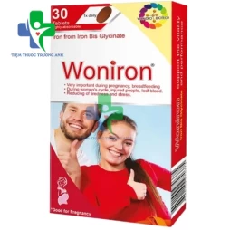 WONIRON - Thuốc bổ sung sắt hữu cơ hiệu quả