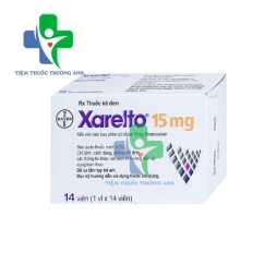 Xarelto 15mg Bayer - Thuốc ngăn ngừa đột quỵ và tắc động mạch toàn thân
