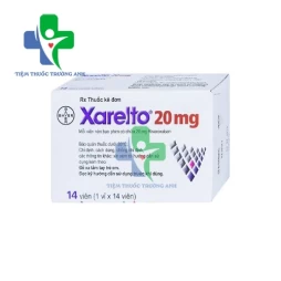 Xarelto 20mg Bayer - Thuốc phòng ngừa thuyên tắc phổi tái phát