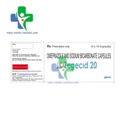 Zegecid 20 (viên) - Thuốc điều trị loét dạ dày, tá tràng